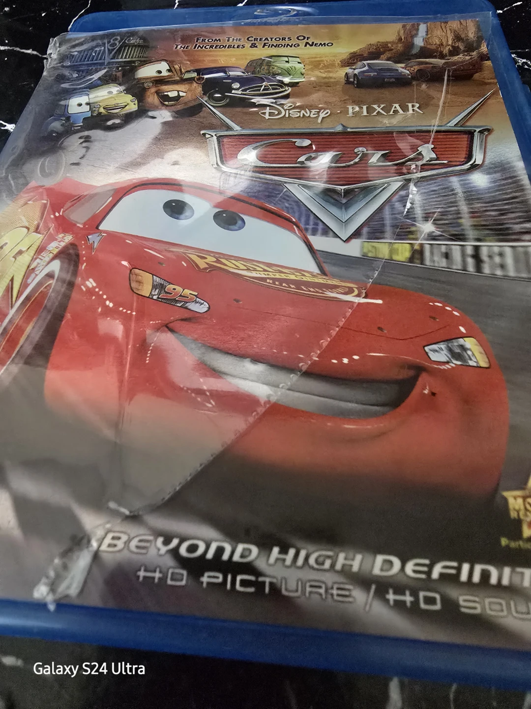🏆 Disney Pixar Cars Blu-ray Disc/DVD, 2011 Collectible