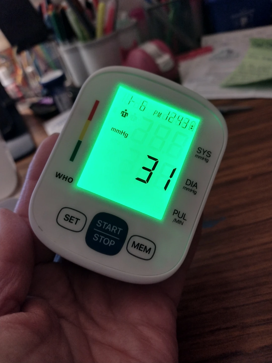 Wrist Digital Blood Pressure Monitor BSX325 - photo 4