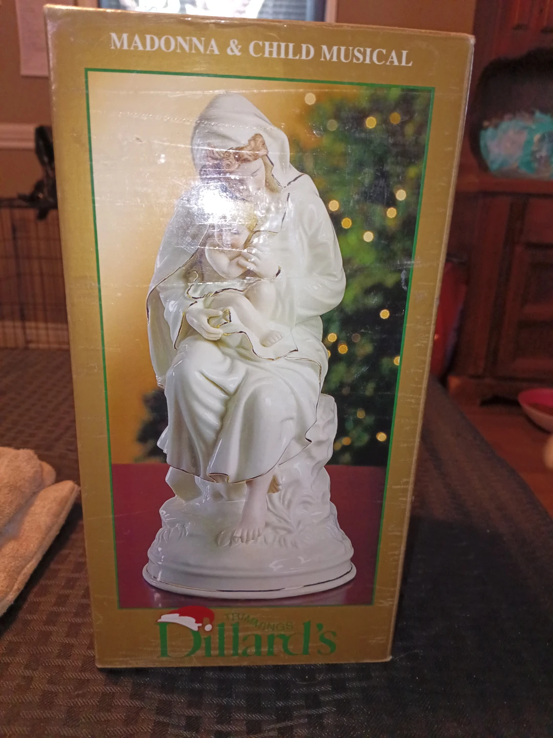 Madonna & Child Musical Figurine