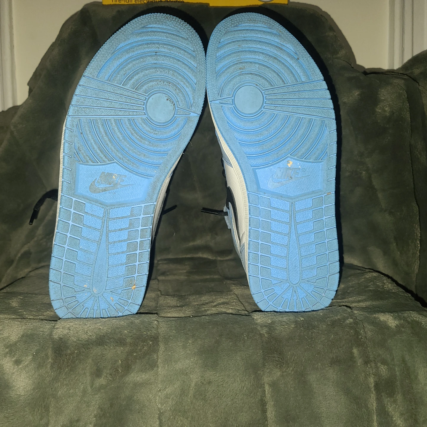 Nike Air Jordan 1 High University Blue Sneakers - photo 5