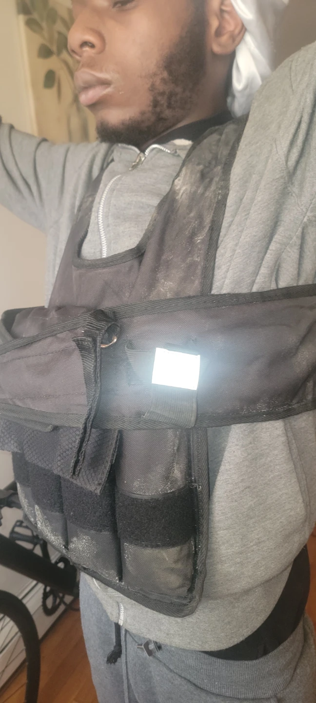 Black Weighted Vest - photo 2