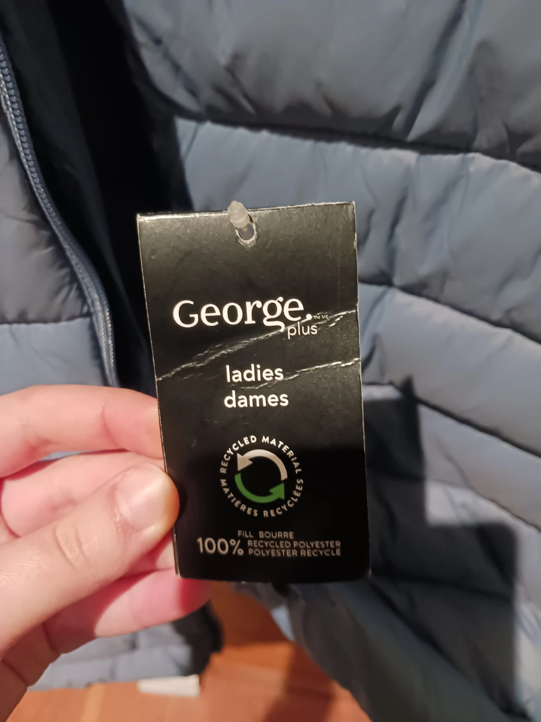 George Plus Women's Lightweight Puffer Jacket - Size 4X - photo 3