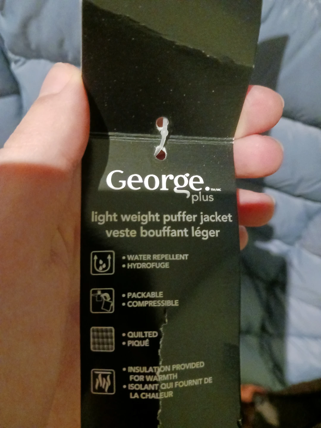 George Plus Women's Lightweight Puffer Jacket - Size 4X - photo 5