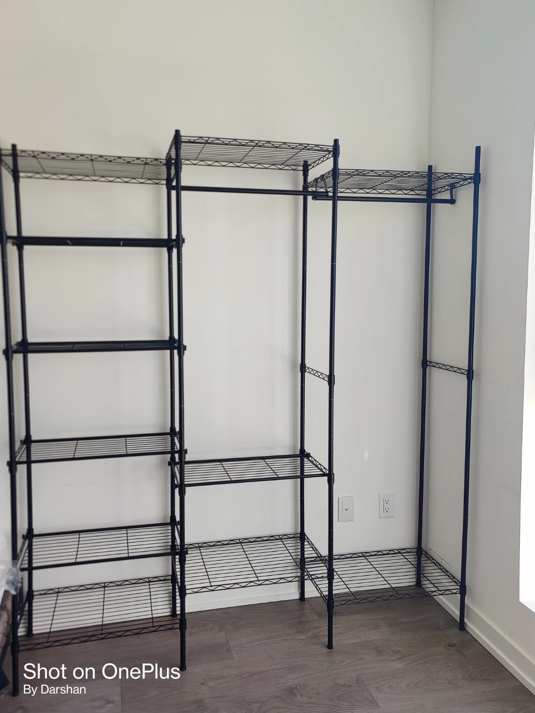 🧥 Portable Closet Wardrobe Organizer – Like New