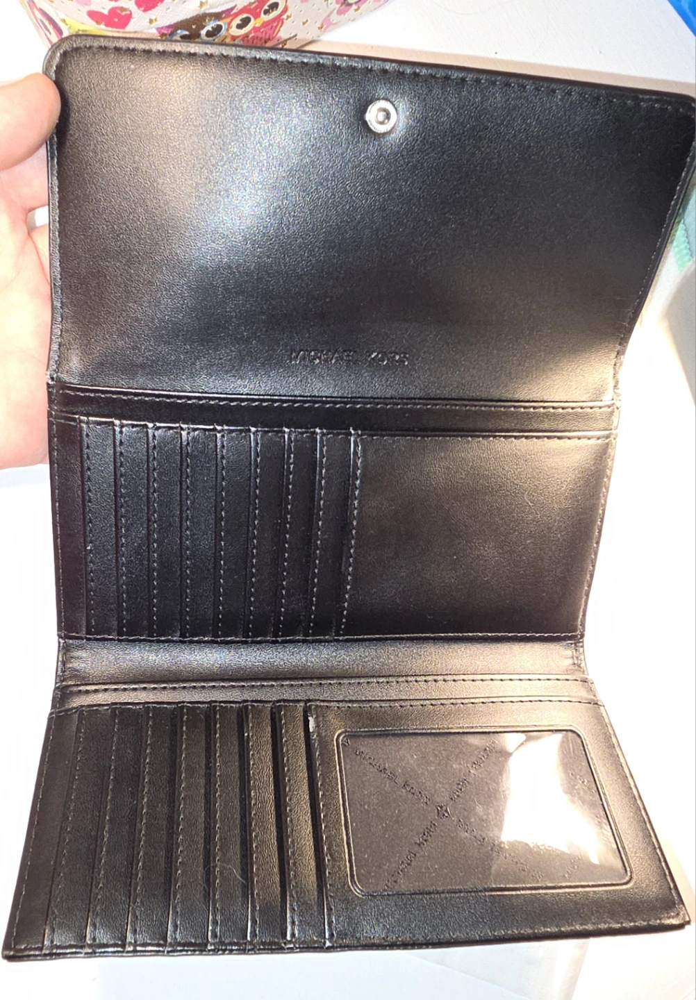 Michael Kors Black Monogram Wallet - photo 4