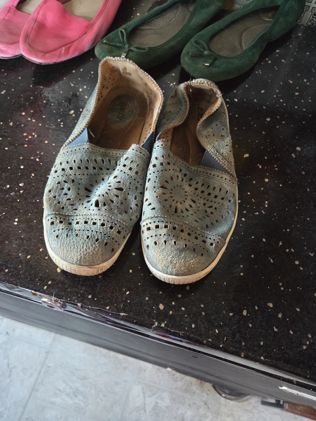 Earth Origins Perforated Slip-On Loafers
