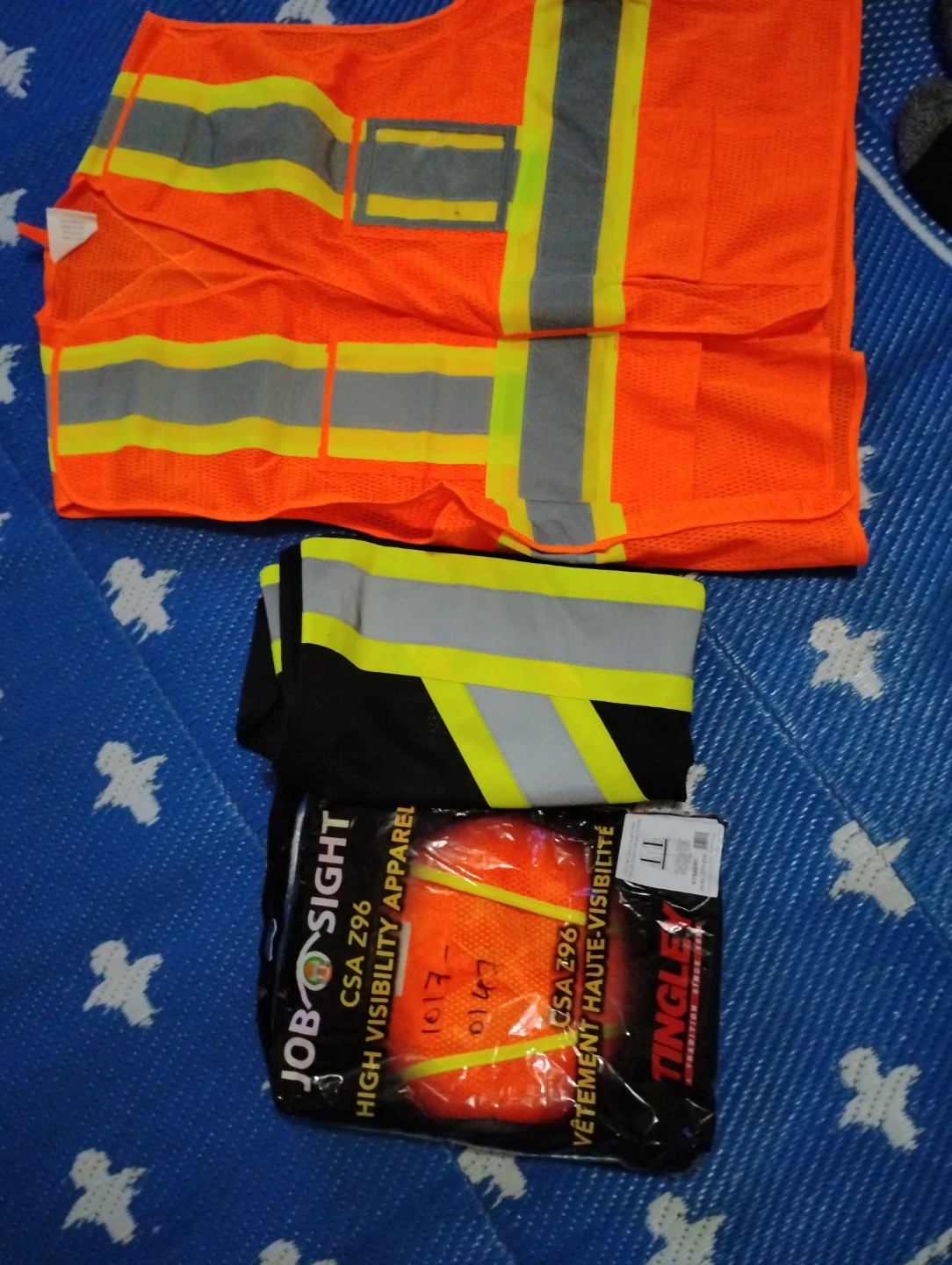 Job Sight High Visibility Safety Vest CSA Z96
