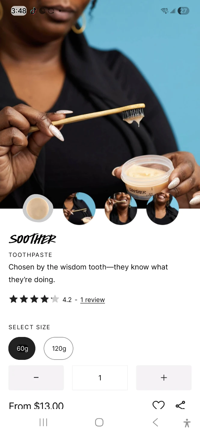 Soother Toothpaste - Gentle Whitening & Soothing
