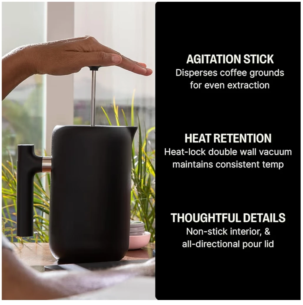 Fellow Clara French Press - Matte Black - photo 4