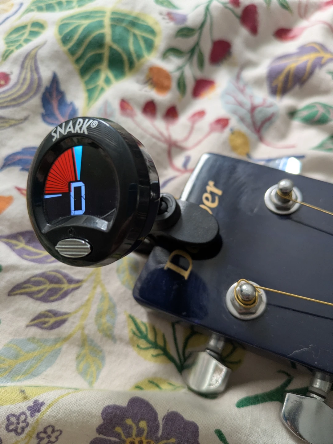 Blue Denver 3/4 Scale Acoustic Guitar w/Snark Tuner - photo 2