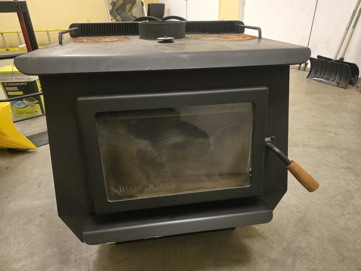 Blaze king woodstove used