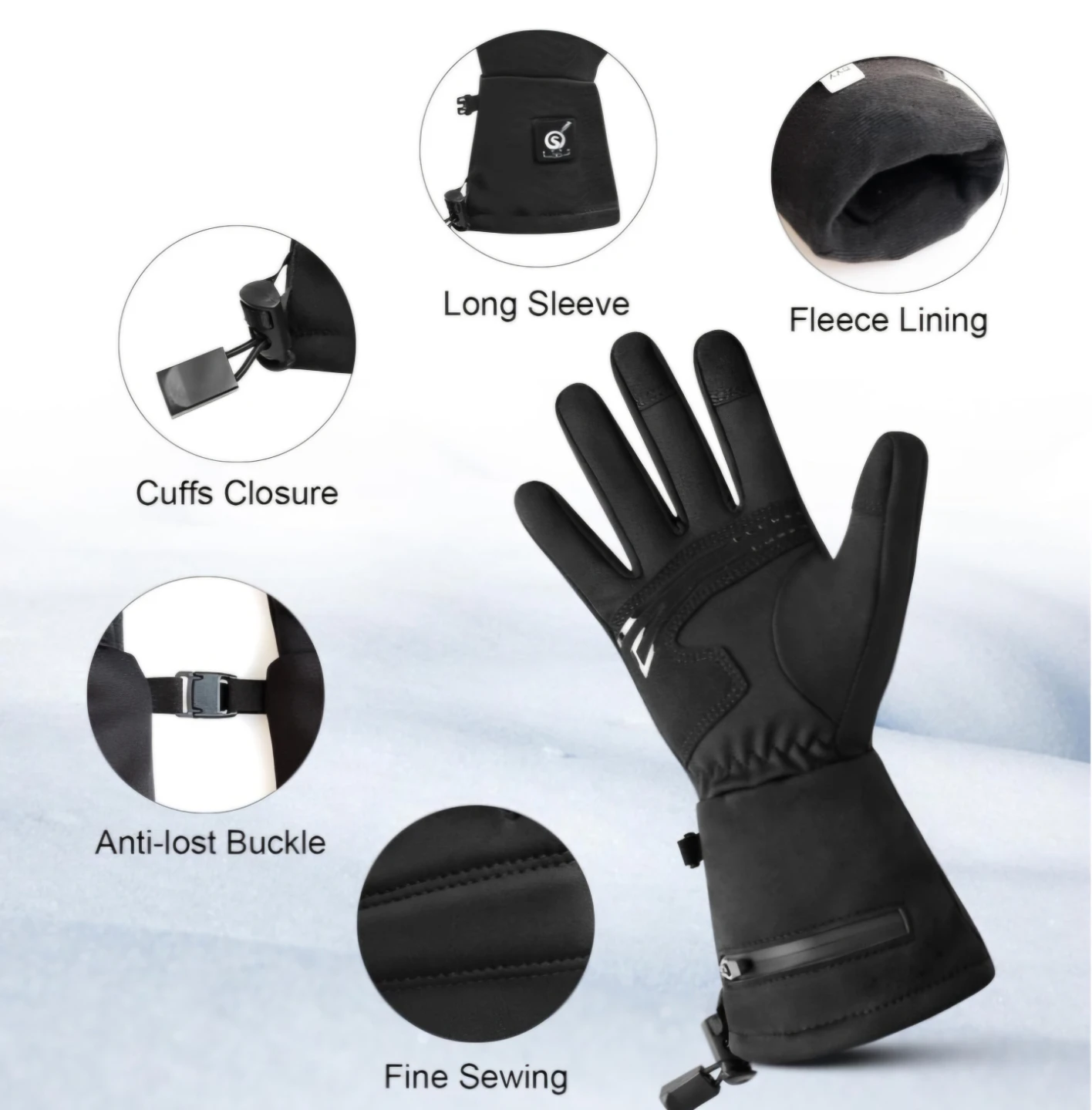 SAVIOR HEAT Upgraded Heated Gloves Liners size M/L - photo 5