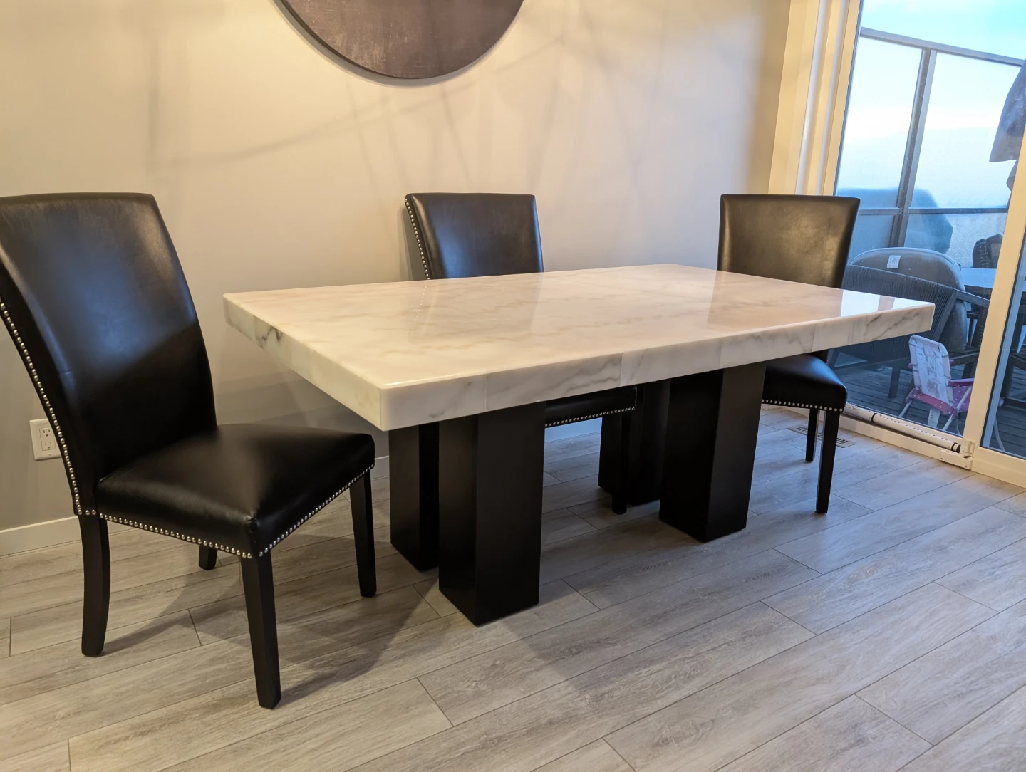 Marble Cami 5pc Dining Set from Briks