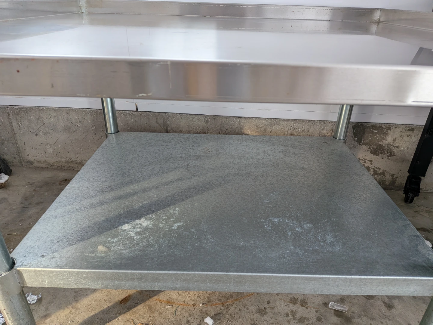 Stainless Steel Work Table with Shelf - photo 4