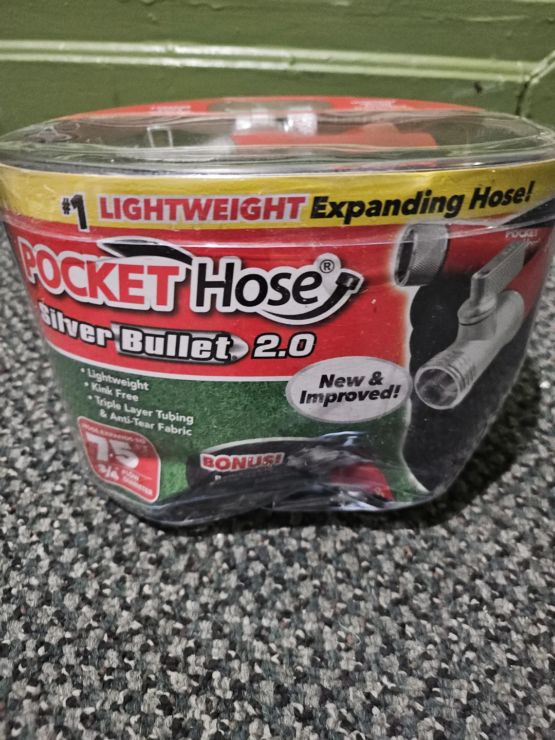 Pocket Hose Silver Bullet