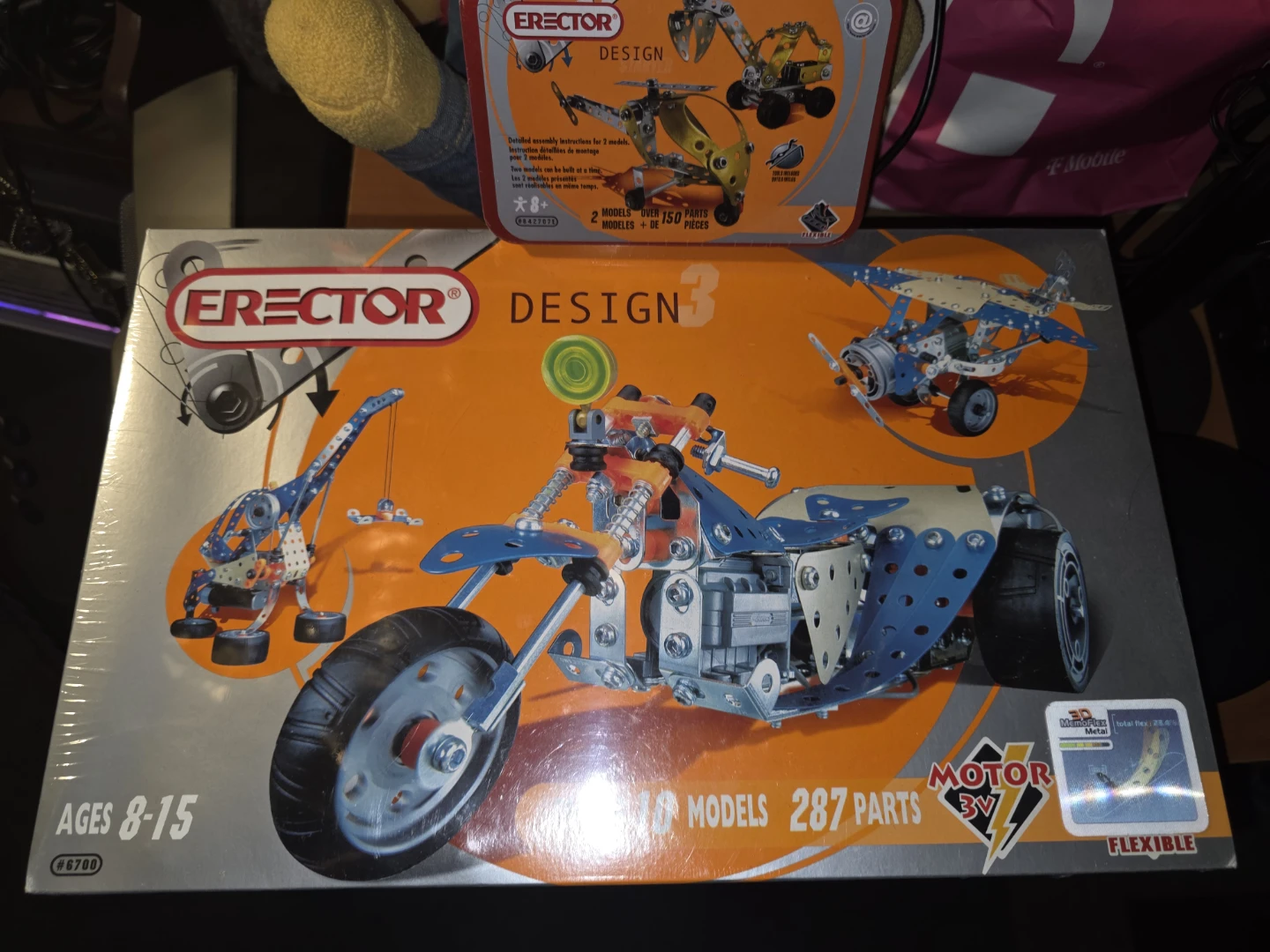 Erector Design 3 Motorized 287 Piece Building Set - photo 2