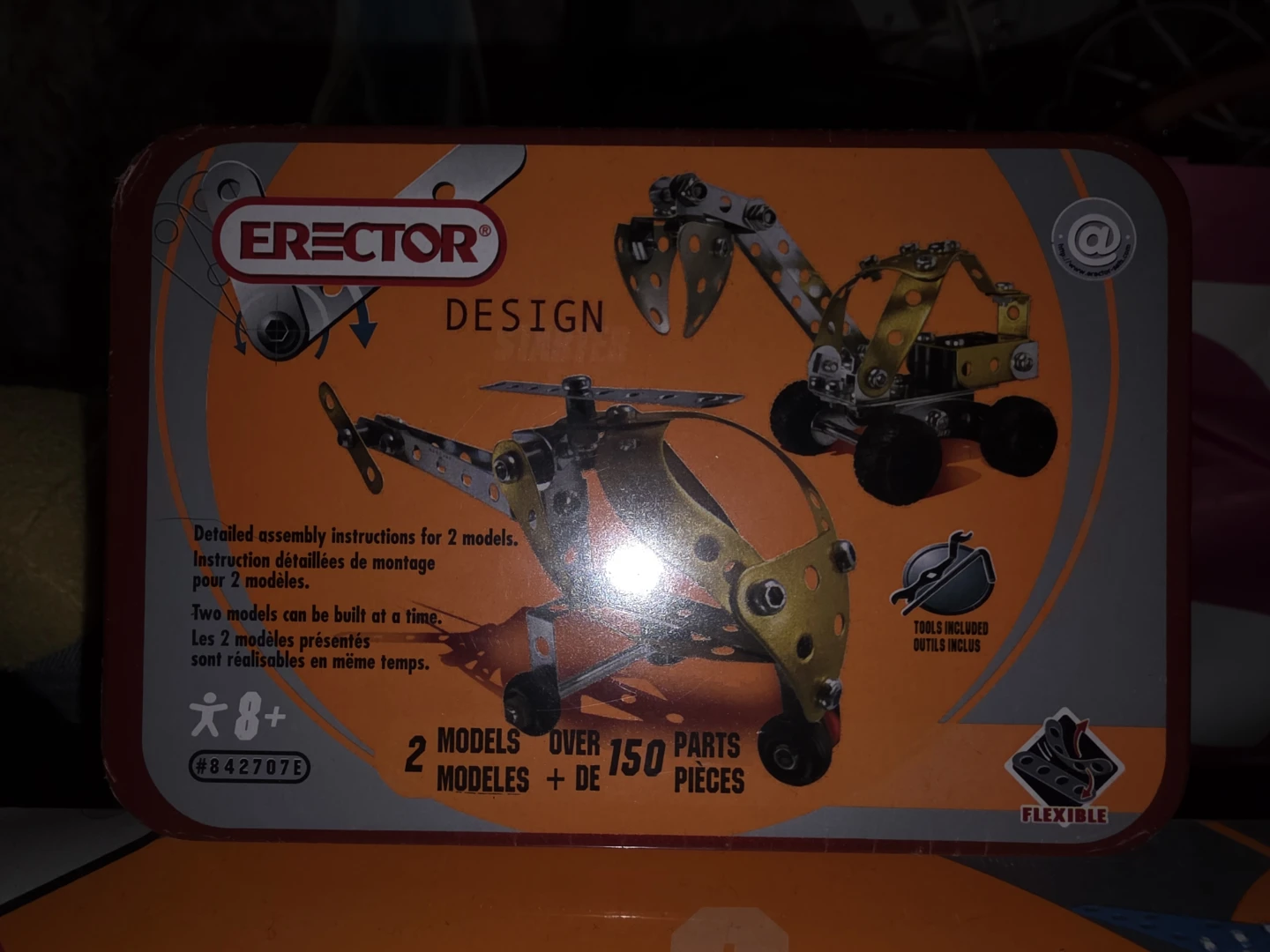 Erector Design 3 Motorized 287 Piece Building Set - photo 3
