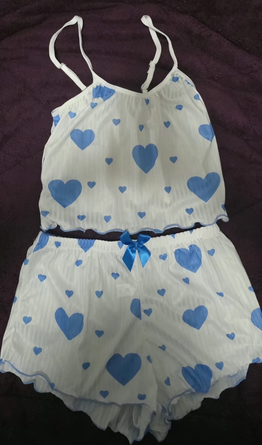 Women's Heart Print Set - photo 2
