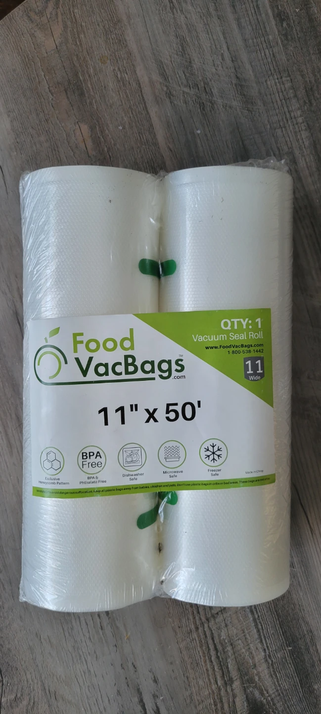 New Food VacBags Vacuum Seal Roll 11" x 50'