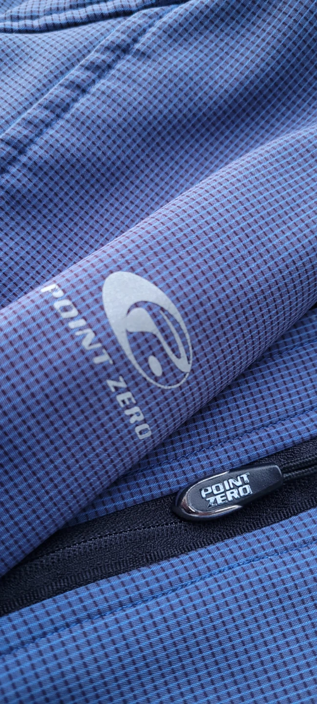 Point Zero Blue Hooded windbreaker Jacket - photo 2