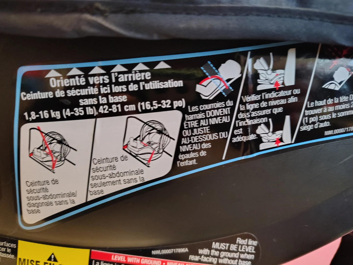 Graco SnugRide SnugLock 35 Infant Car Seat & Base - photo 4