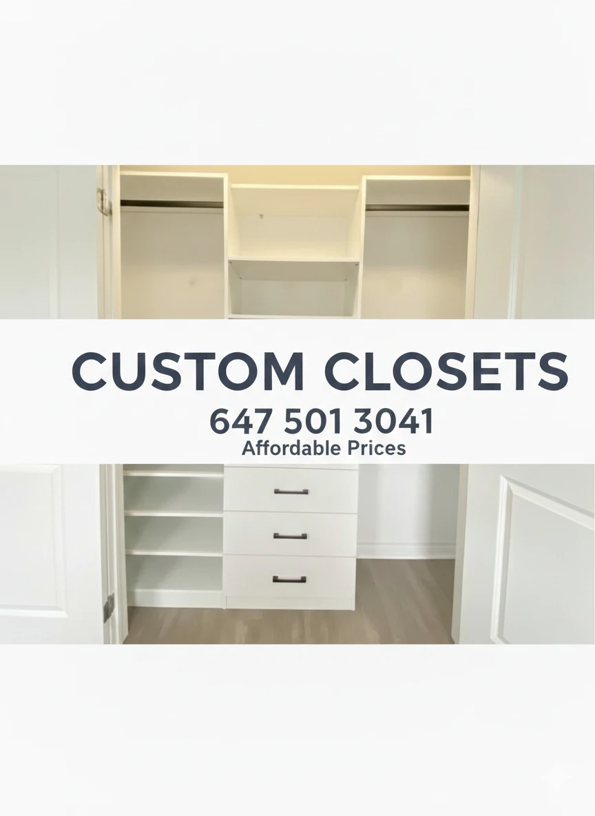 Custom Closet Installation Service