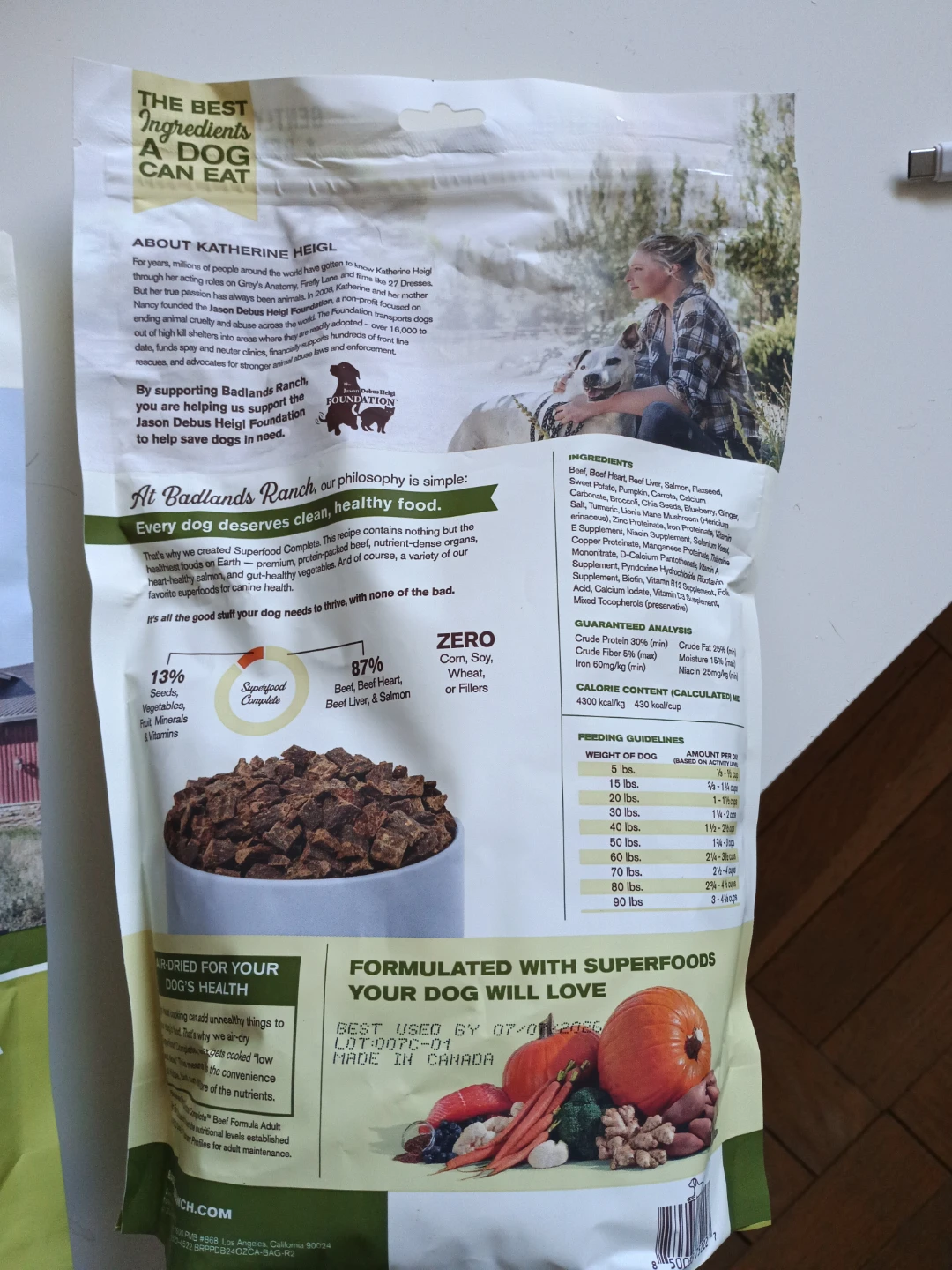 Badlands Ranch Superfood Complete Beef Formula Dog Food - photo 2