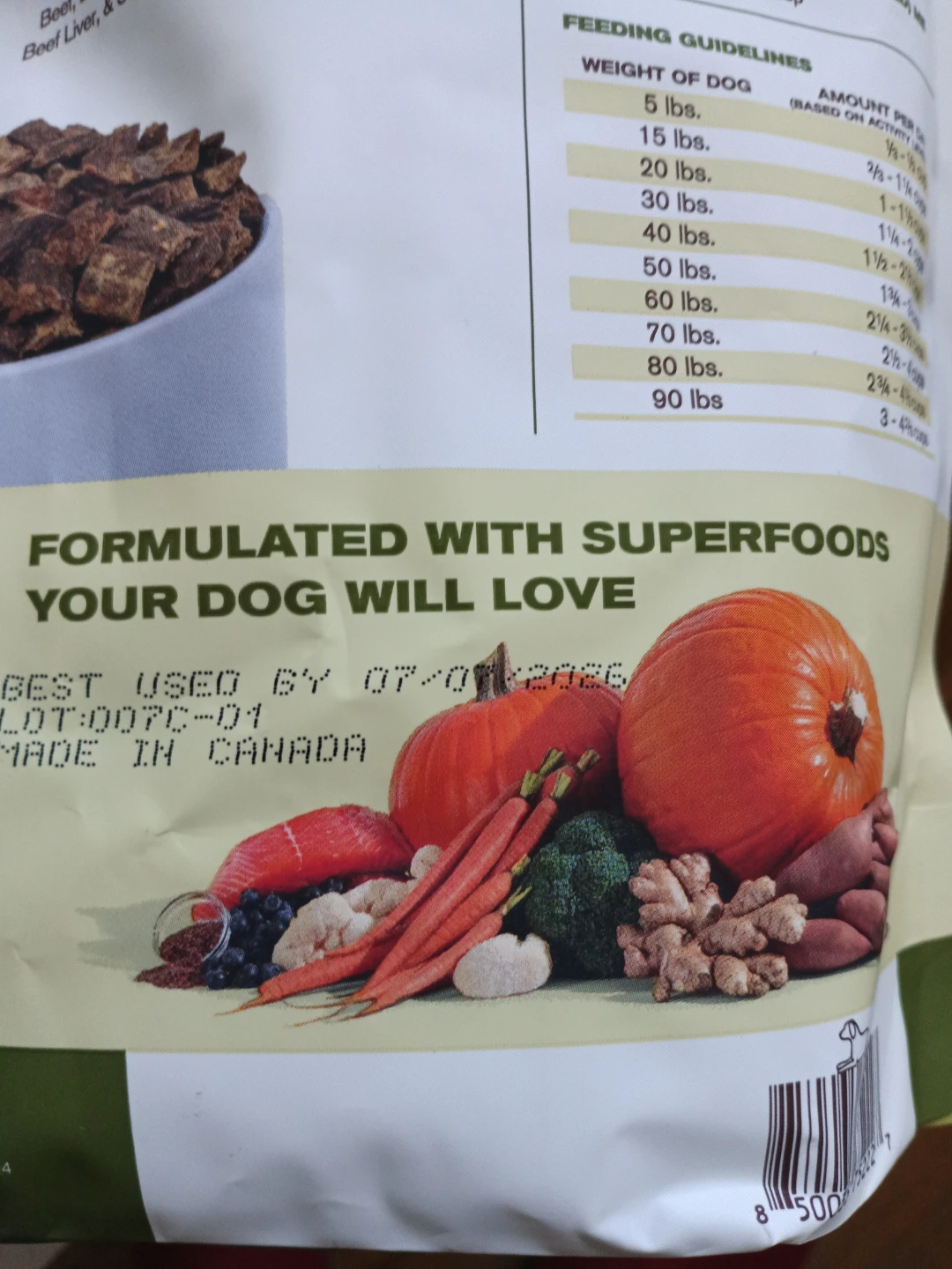 Badlands Ranch Superfood Complete Beef Formula Dog Food - photo 4