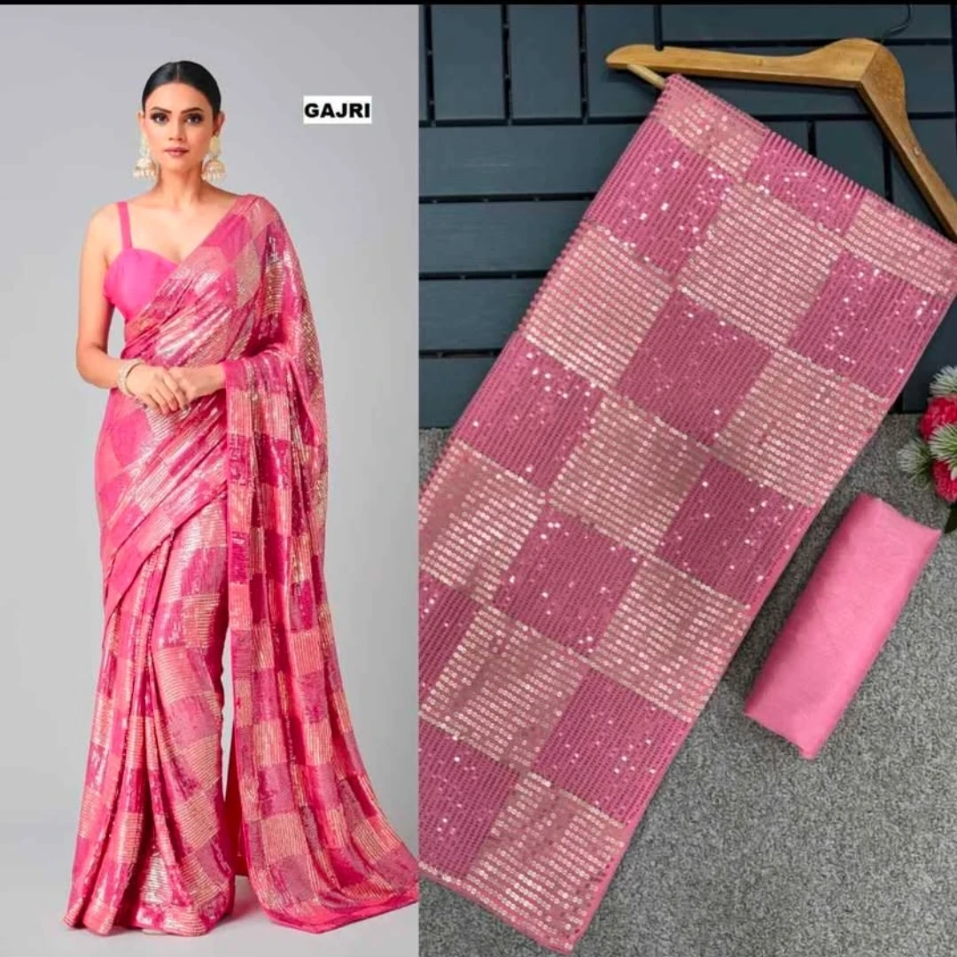 Sequence Saree - photo 3