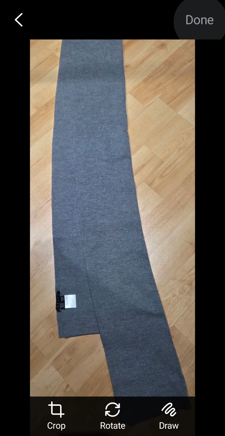 Theory 100% Merino Wool Scarf