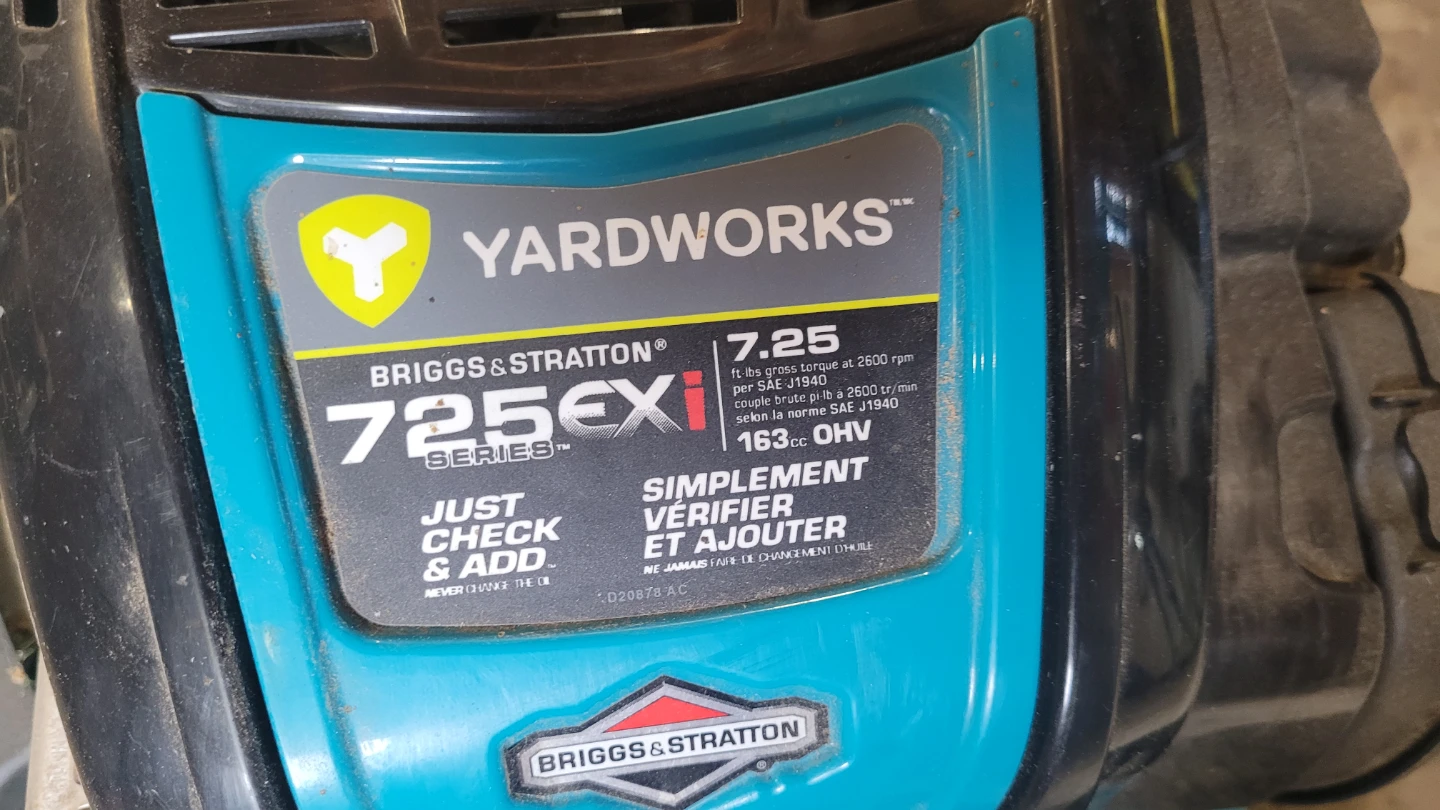 Yardworks Lawnmower and STIHL FS 38 String Trimmer