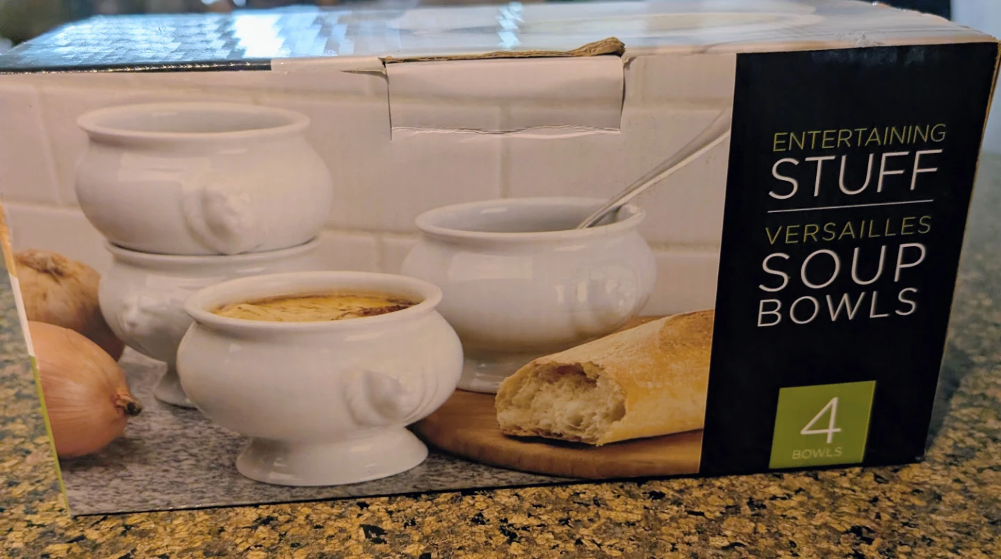 Entertaining Stuff Versailles Soup Bowls - Set of 4