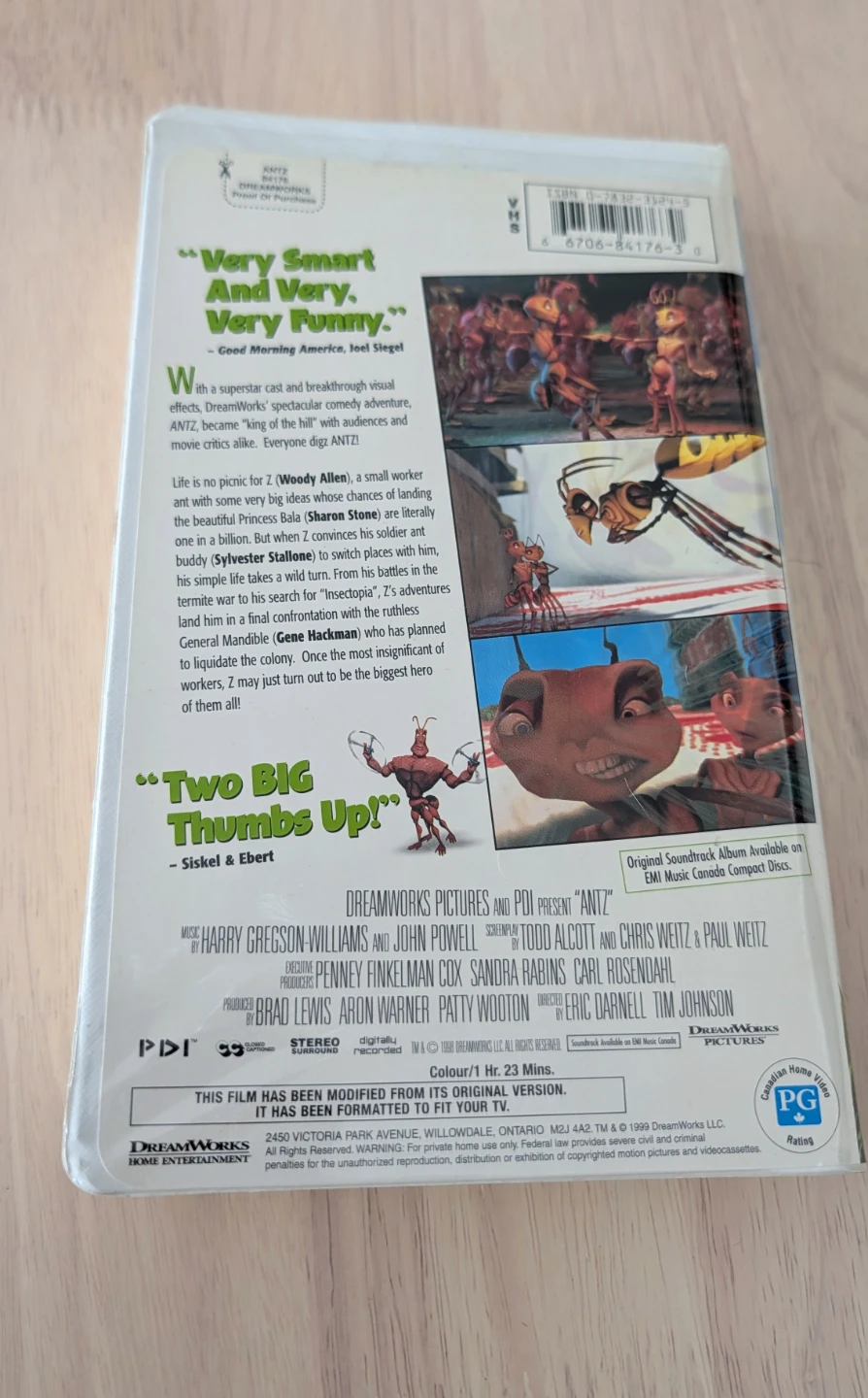 Antz VHS Movie - photo 2