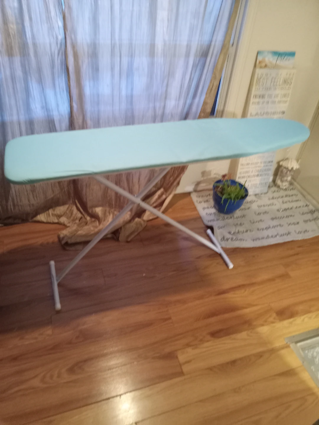 Light Blue Ironing Board