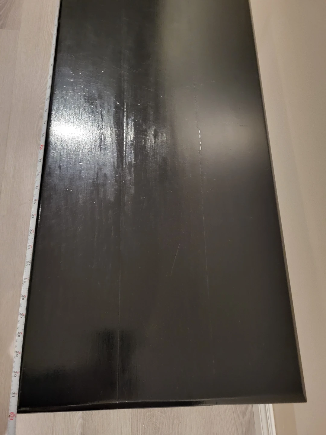 Mid Century Modern Top Coffee Table with a Tuxedo Twist - photo 4