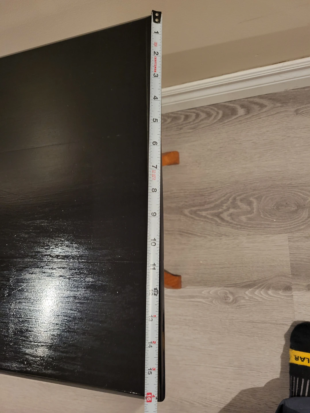 Mid Century Modern Top Coffee Table with a Tuxedo Twist - photo 5