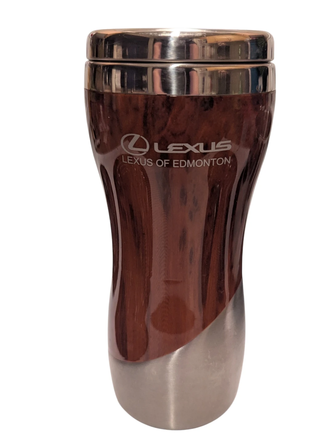 Lexus coffee travel mug. Used once a couple scratches