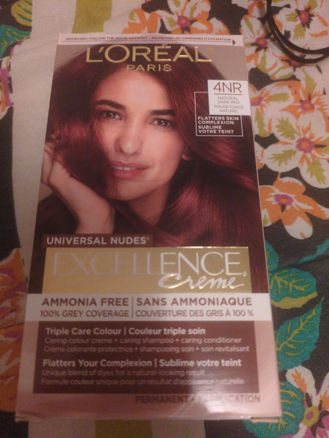 L'Oréal Paris Excellence Creme Hair Colour 4NR