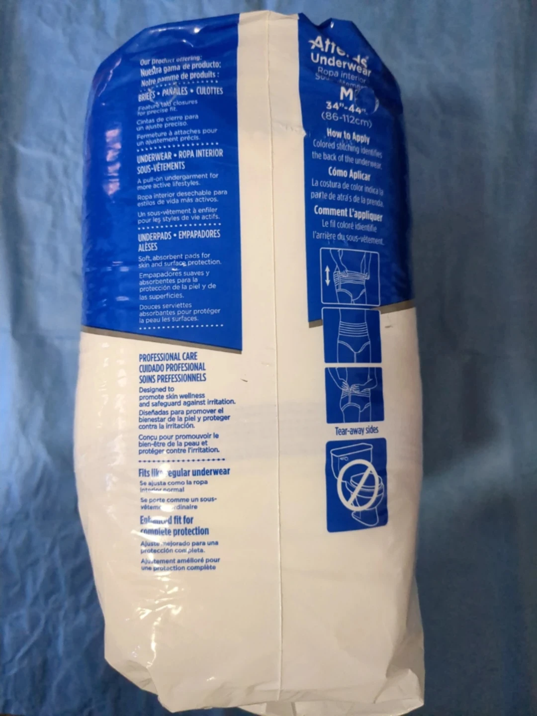 Attends Underwear / adult diapers 20 Count - photo 3