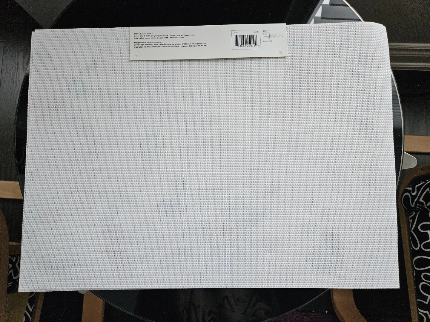 Set of 4 Indoor-Outdoor Floral Placemats - photo 2