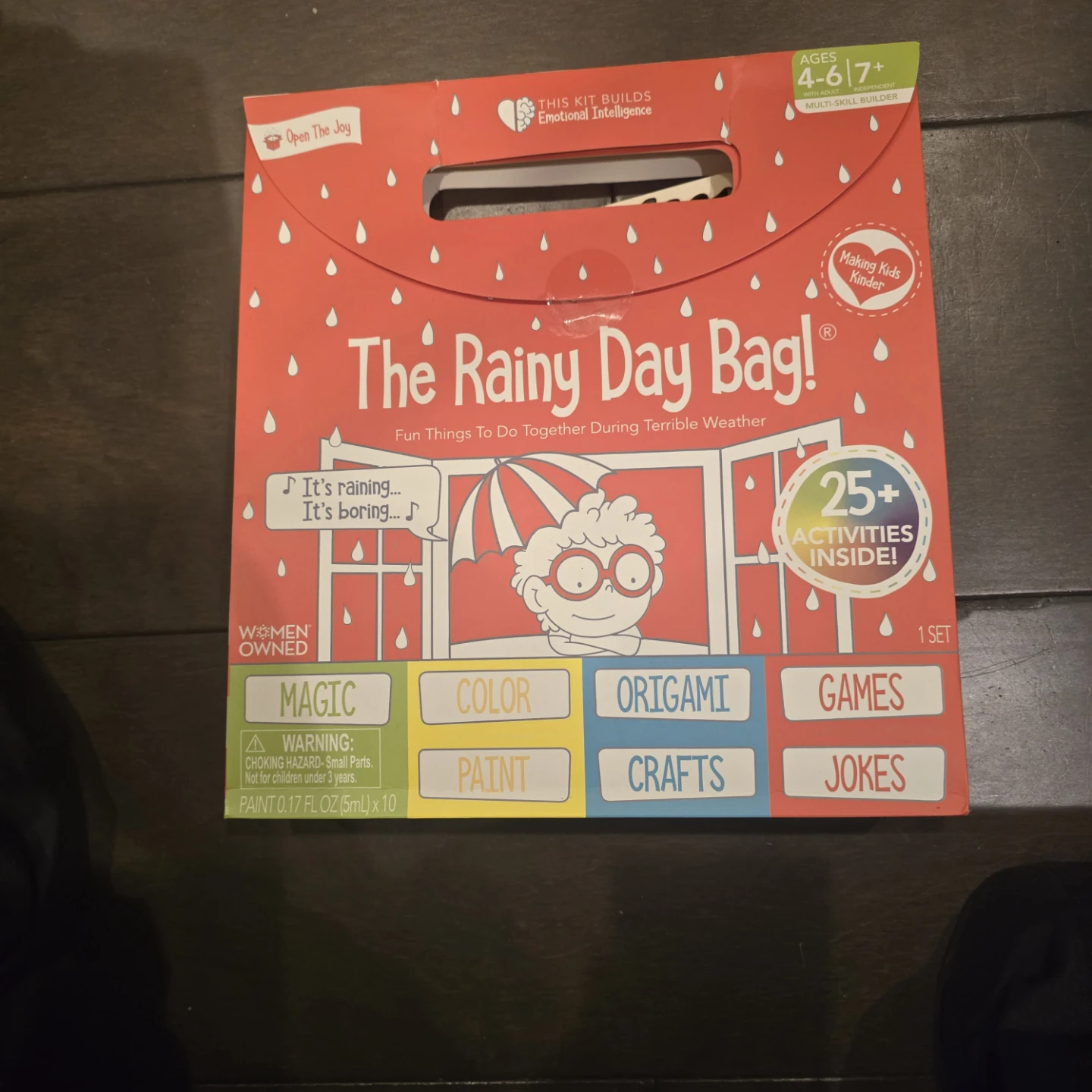 The Rainy Day Bag! Activity Kit for Kids