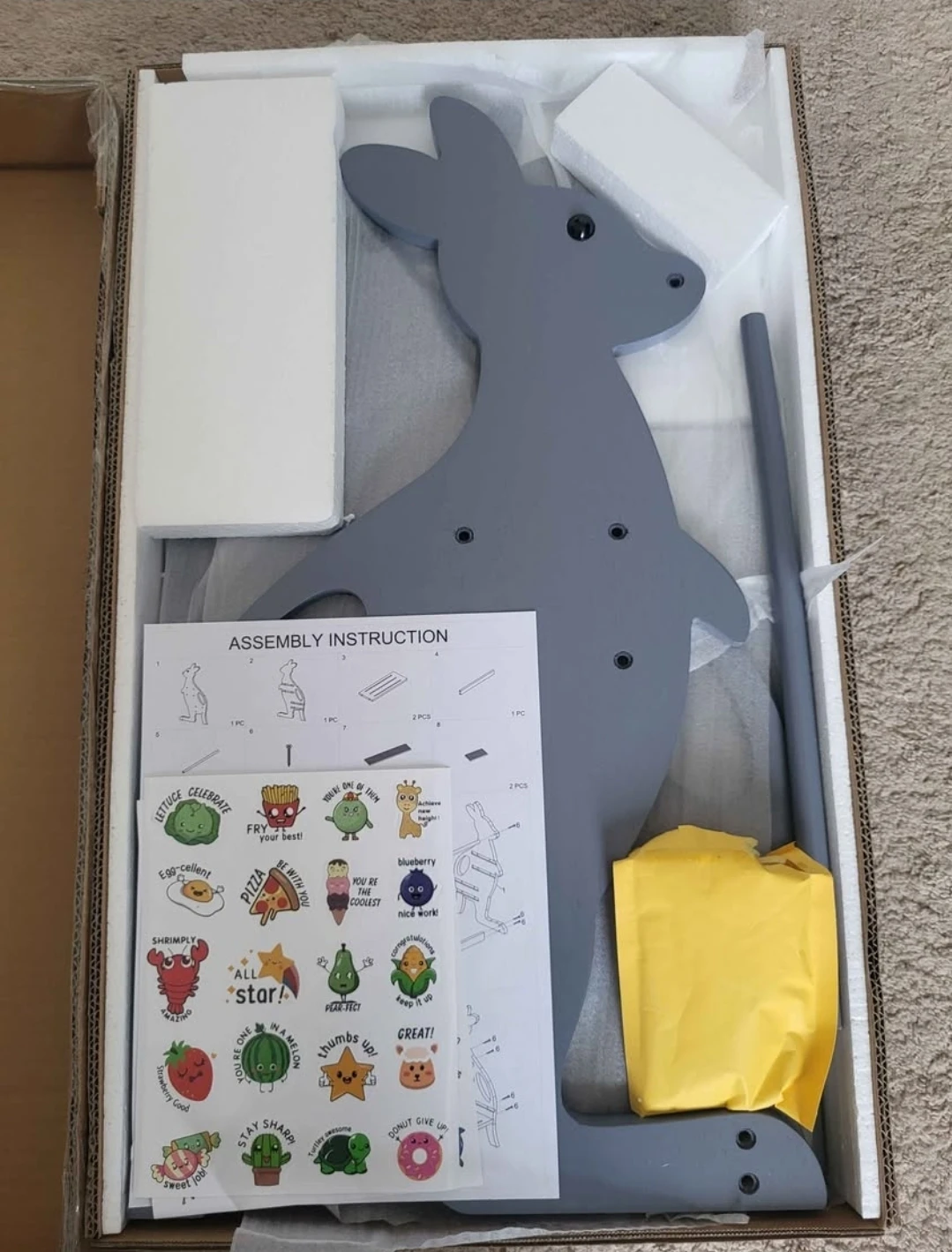 Wooden toddler step stool (New in box) - photo 2