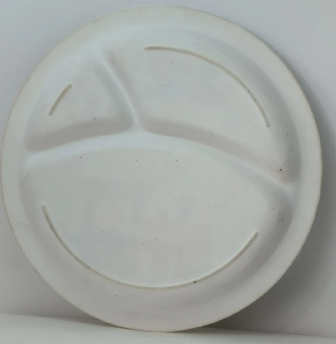 Divided Toddler Plate with Train, Plane, and Boat - photo 3