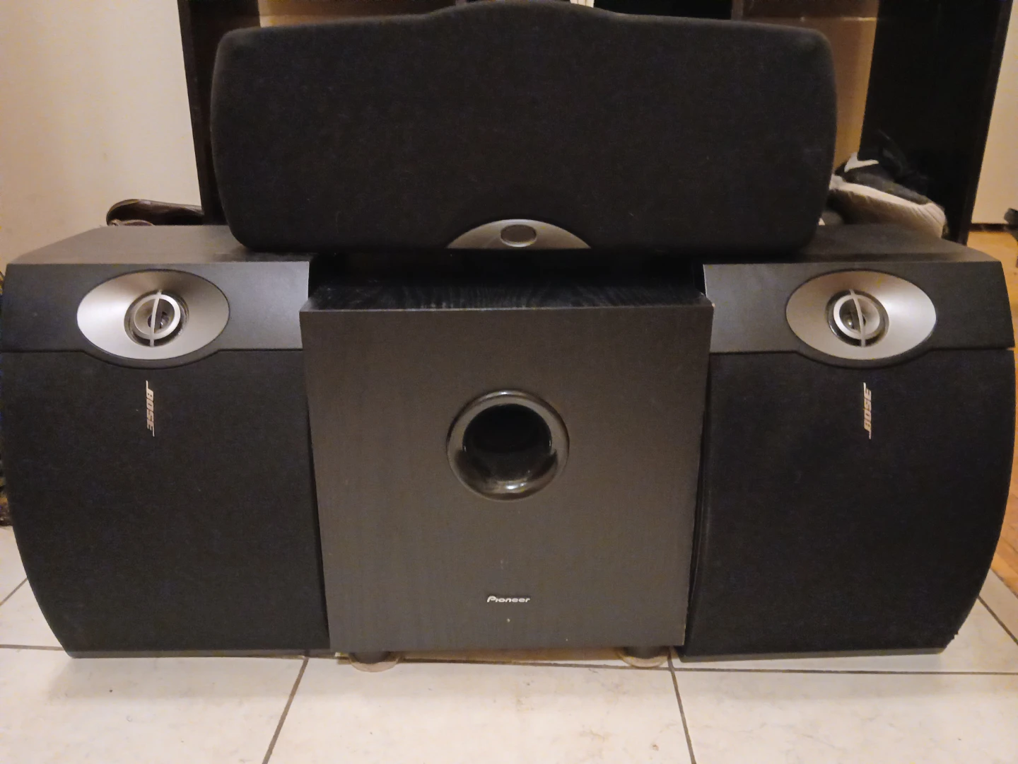 Bose 3.1 Speaker System with Pioneer Subwoofer