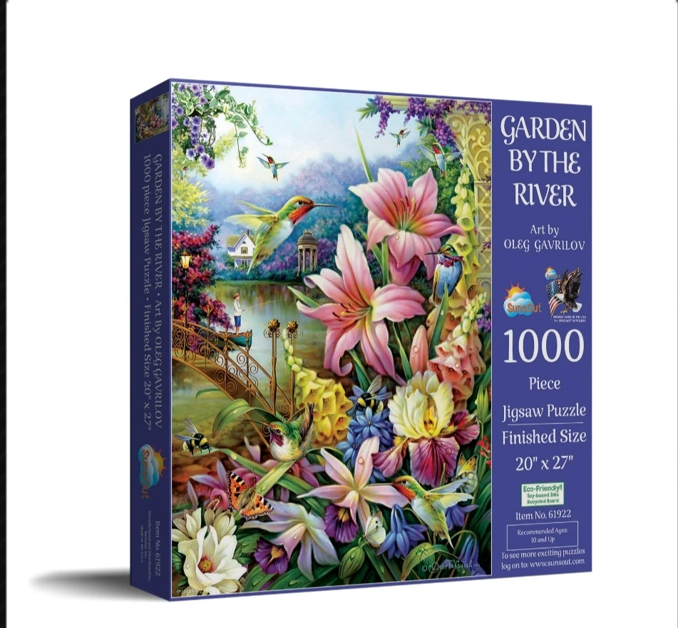 GARDEN BY THE RIVER PUZZLE 🏆