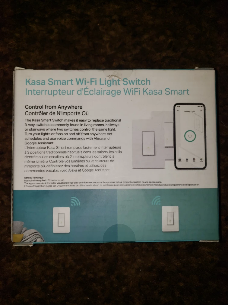 TP-Link Kasa Smart Wi-Fi Light Switch 3-Way Kit - photo 2