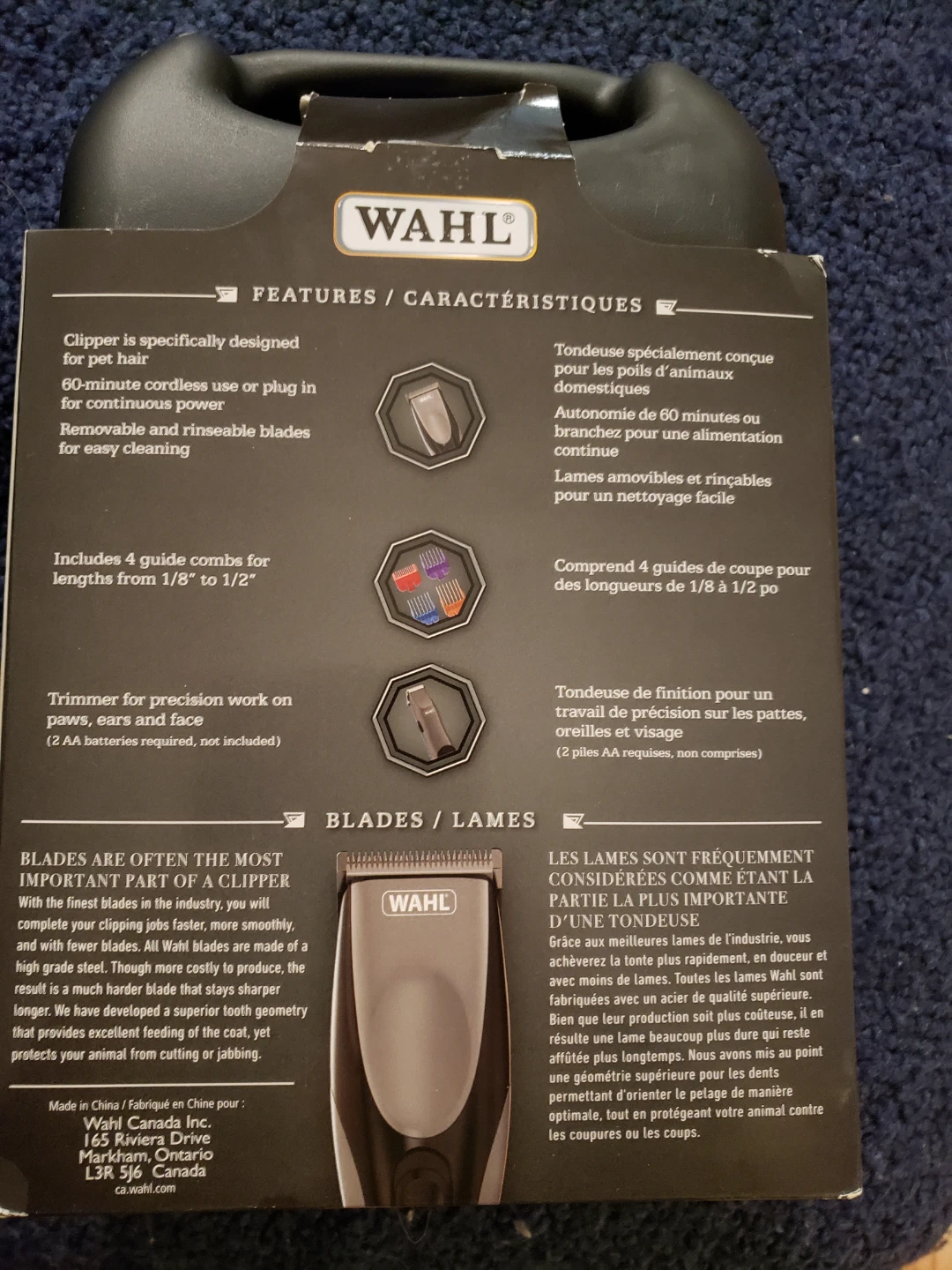 Wahl Pro Groom Rechargeable Pet Clipper Combo Kit - photo 2