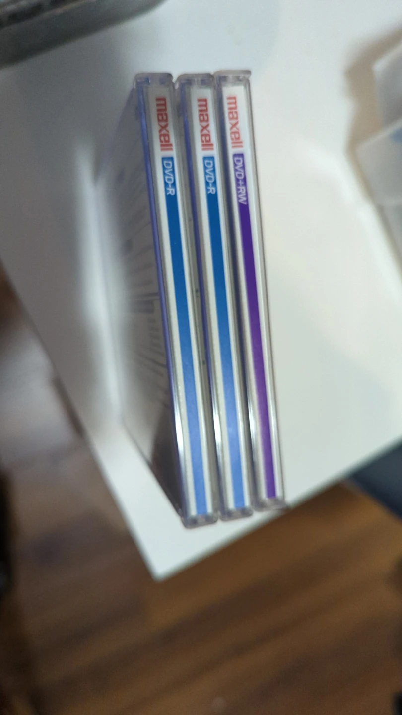 Maxell DVD-R and DVD+RW discs (3-pack)