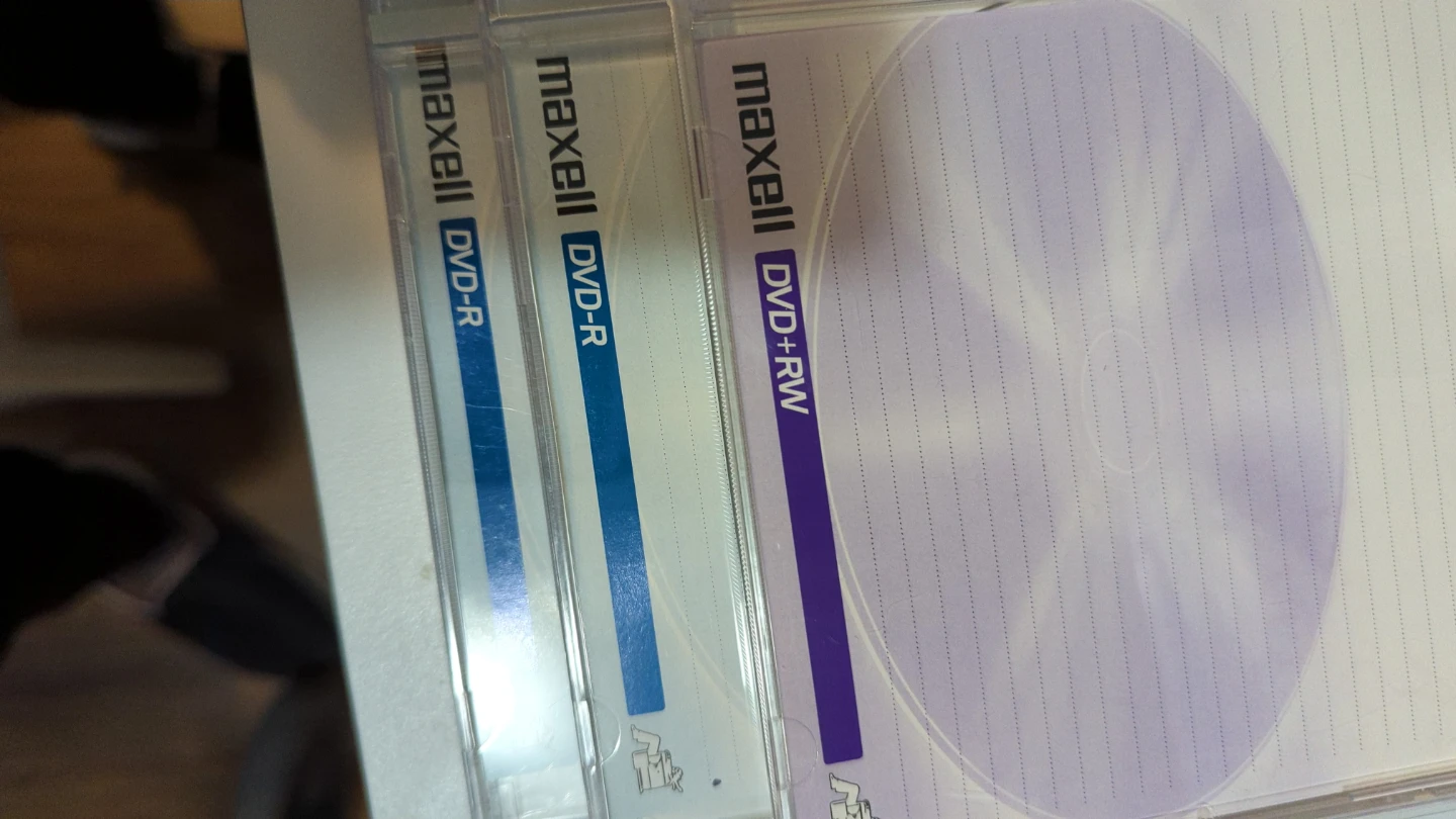 Maxell DVD-R and DVD+RW discs (3-pack) - photo 2