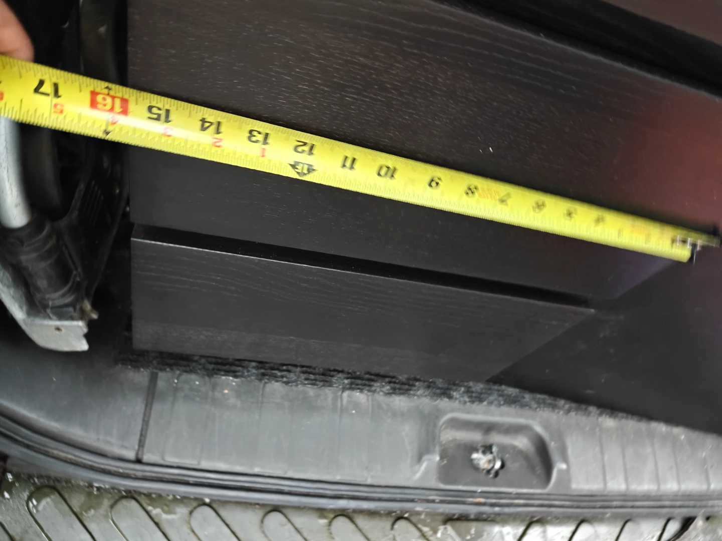 Dark Brown 2-Drawer Filing Cabinet - photo 4